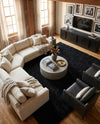 Eternal Plush Oasis Collection Area Rug -  Tranquility (Onyx Black) Rectangle Onyx Black  lifestyle 20