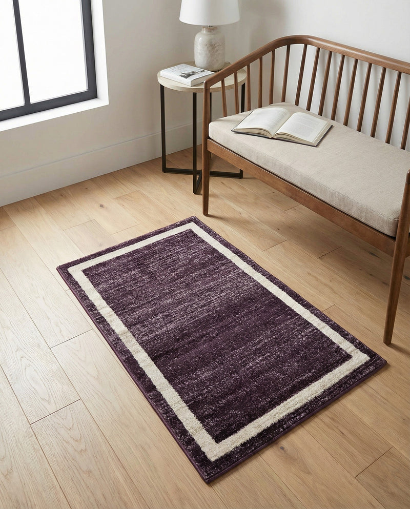 Studio Haven Collection Area Rug -  Alcove (Violet) Rectangle Violet  lifestyle 23