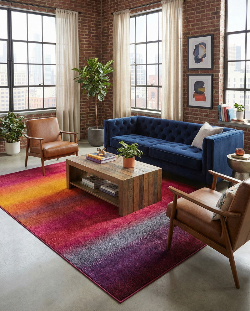 Marrakesh Elegance Collection Area Rug -  Azrou Rectangle Multi  lifestyle 9