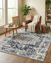 Georgetown Rugs Collection Area Rug - Dupont (Blue) Rectangle Blue  lifestyle 4