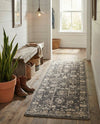 Cascade Range Collection Area Rug -  Shasta (Gray) Runner Gray  lifestyle 51