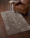 Riviera Elegance Collection Area Rug - Antibes (Brown) Rectangle Brown  lifestyle 32