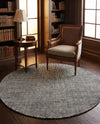 Berkshire Estate Collection Area Rug - Windsor (Earl Grey) Round Earl Grey  lifestyle 39