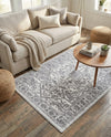 Charleston Elegance Collection Area Rug - Harborview Rectangle White  lifestyle 21