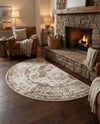 Riviera Elegance Collection Area Rug -  Menton (Beige) Hearth Beige  lifestyle 66