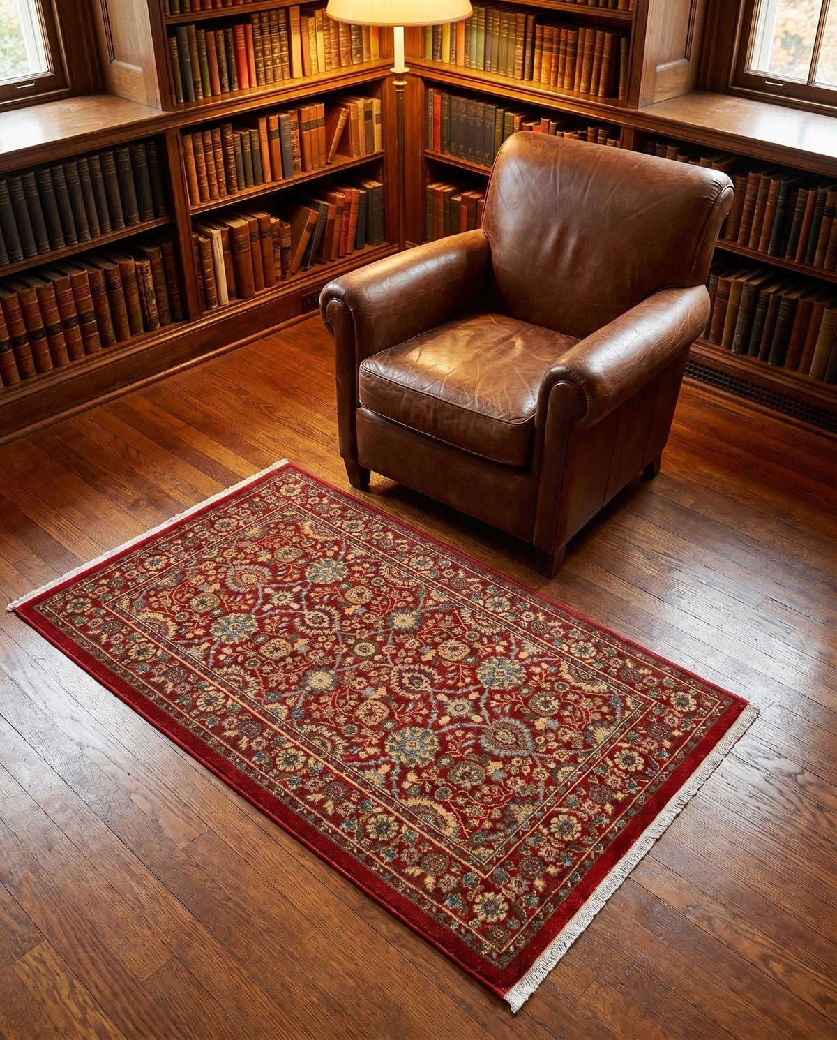 Chelsea Elegance Collection Area Rug -  Osterley Rectangle Red  lifestyle 84