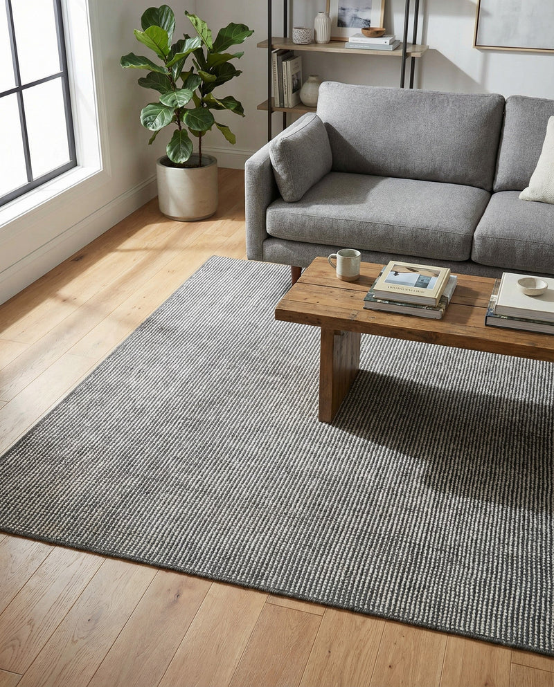 Berkshire Estate Collection Area Rug - Windsor (Earl Grey) Rectangle Earl Grey  lifestyle 15