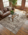 Gobi Sands Collection Area Rug -  Badain Rectangle Cream  lifestyle 26