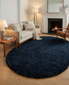 Majestic Manor Collection Area Rug - Versailles (Aegean Blue) Oval Aegean Blue  lifestyle 70