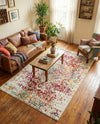 Georgetown Rugs Collection Area Rug - Dupont (Light Multi) Rectangle Light Multi  lifestyle 22