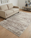 Sanctuary Retreat Collection Area Rug -  Refuge Rectangle Chocolate Brown  lifestyle 40
