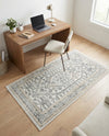 Adriana Terrace Collection Area Rug - Capri (Ivory) Rectangle Ivory  lifestyle 24