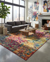Sevilla Splendor Collection Area Rug - Alcazar Rectangle Multi  lifestyle 34