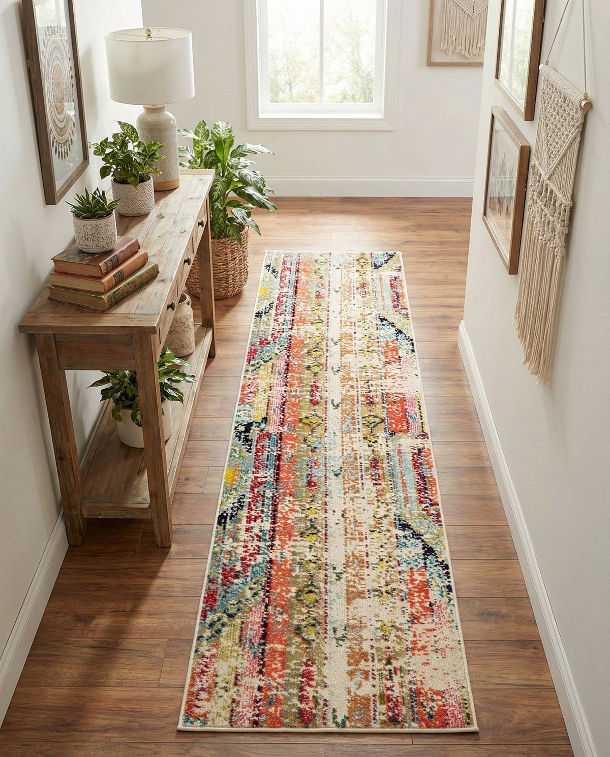 Sedona Vista Collection Area Rug -  Cholla Runner Multi  lifestyle 118