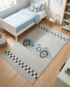 Wonder Tykes Collection Area Rug -  Confetti Rectangle Gray  lifestyle 5