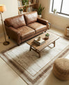 Coastal Haven Collection Area Rug -  Mariner Rectangle Ivory  lifestyle 9