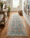 Seville Stripes Collection Area Rug -  Granada (Brick Red) Runner Brick Red  lifestyle 69