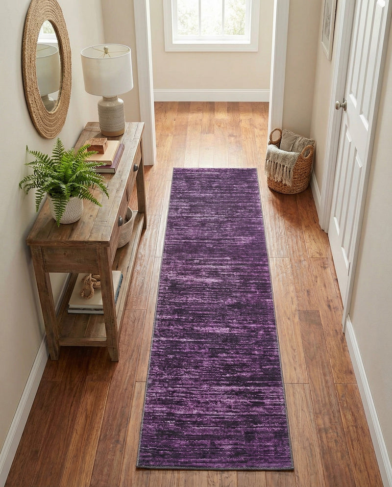 Sahara Essence Collection Area Rug - Oasis (Purple) Runner Purple  lifestyle 38
