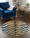 Aegean Elegance Washables Collection Area Rug -  Milos Round Light Brown  lifestyle 52