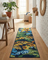 Seaside Blooms Collection Area Rug -  Grove Runner Multi  lifestyle 51