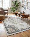 Beverly Grove Collection Area Rug - Melrose (Ivory) Rectangle Ivory  lifestyle 8