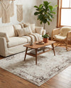 Riviera Elegance Collection Area Rug - Antibes (Beige) Rectangle Beige  lifestyle 8