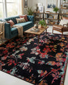 Brighton Terrace Collection Area Rug -  Roedean Rectangle Navy Blue  lifestyle 19