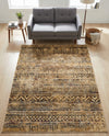 Neptune Elegance Collection Area Rug -  Nereid Rectangle Beige  lifestyle 57