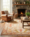 Bazaar Chic Collection Area Rug -  Tetouan Rectangle Beige  lifestyle 12