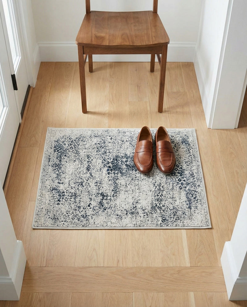 Bloomsbury Elegance Collection Area Rug -  Pimlico Rectangle Blue  lifestyle 47