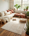 Cambridge Classics Collection Area Rug - Trinity (Beige) Rectangle Beige  lifestyle 23