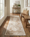 Cambridge Classics Collection Area Rug -  Magdalene (Beige) Runner Beige  lifestyle 79