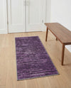 Sahara Essence Collection Area Rug - Oasis (Purple) Runner Purple  lifestyle 66