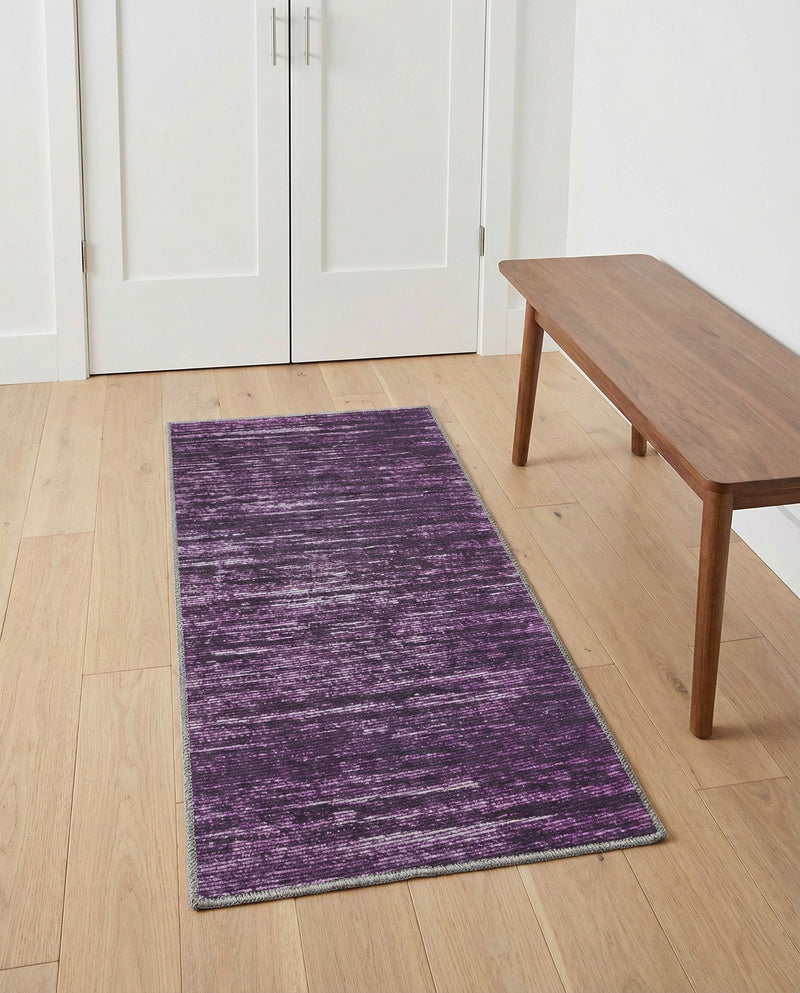 Sahara Essence Collection Area Rug - Oasis (Purple) Runner Purple  lifestyle 66