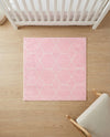 Trellis Mosaic Collection Area Rug - Arborville (Light Pink) Square Light Pink  lifestyle 78