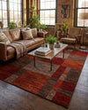 Autumn Meadow Collection Area Rug -  Sycamoreside (Multi) Rectangle Multi  lifestyle 18