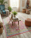 Arcadia Rugs Collection Area Rug -  Shangri-La Rectangle Pink  lifestyle 16