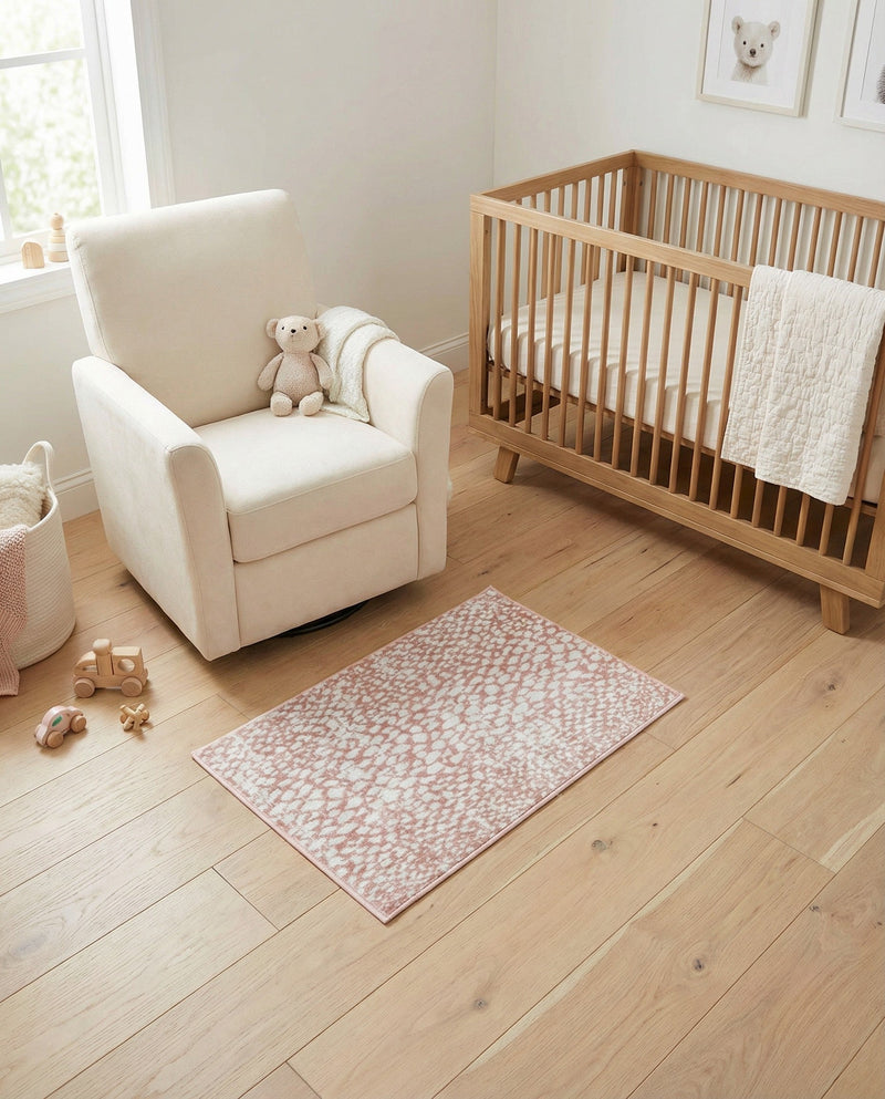 Aegean Elegance Washables Collection Area Rug -  Mykonos Rectangle Rose Pink  lifestyle 62