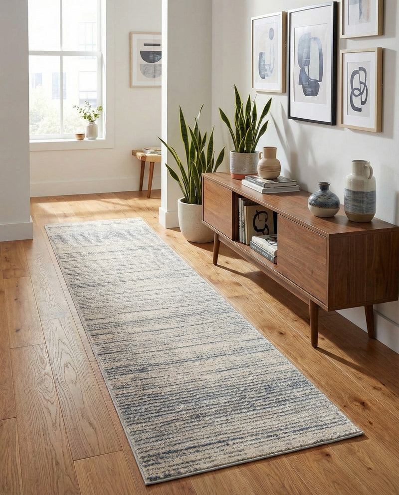 Serenity Sands Collection Area Rug -  Tranquilbay Runner Cream  lifestyle 77