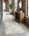 Aegean Elegance Collection Area Rug -  Paros Runner Gray  lifestyle 39