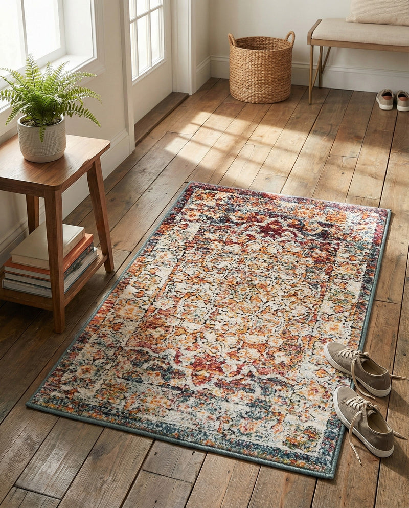 Savannah Soiree Collection Area Rug -  Everglade (Multi) Rectangle Multi  lifestyle 10