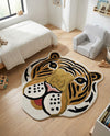 Whimsy Wonders Wool Collection Area Rug -  Rainbow Round Multi  lifestyle 10