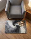 Cozy Haven Shag Collection Area Rug -  Oasis Rectangle Smoke Gray  lifestyle 35