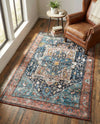 Casablanca Tapestry Collection Area Rug - Fes Rectangle Multi  lifestyle 85