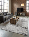 Dresden Elegance Collection Area Rug -  Pirna Rectangle Gray  lifestyle 14