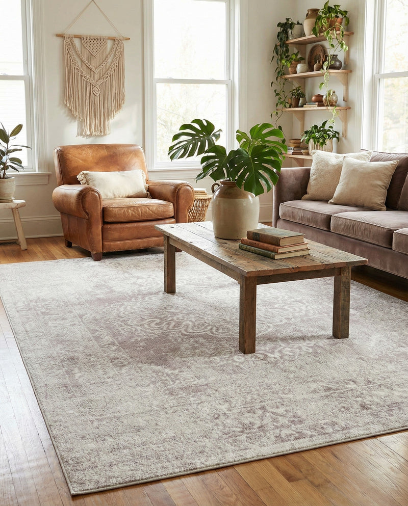 Cambridge Classics Collection Area Rug -  Magdalene (Gray) Rectangle Gray  lifestyle 17
