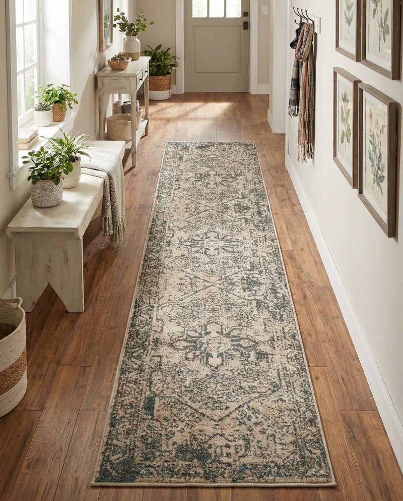 Gobi Sands Collection Area Rug -  Turpan Runner Multi  lifestyle 73