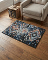 Tangier Treasures Collection Area Rug -  Fez Rectangle Navy Blue  lifestyle 22