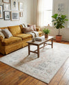 Parisian Elegance Collection Area Rug - Versailles (Ivory) Rectangle Ivory  lifestyle 35