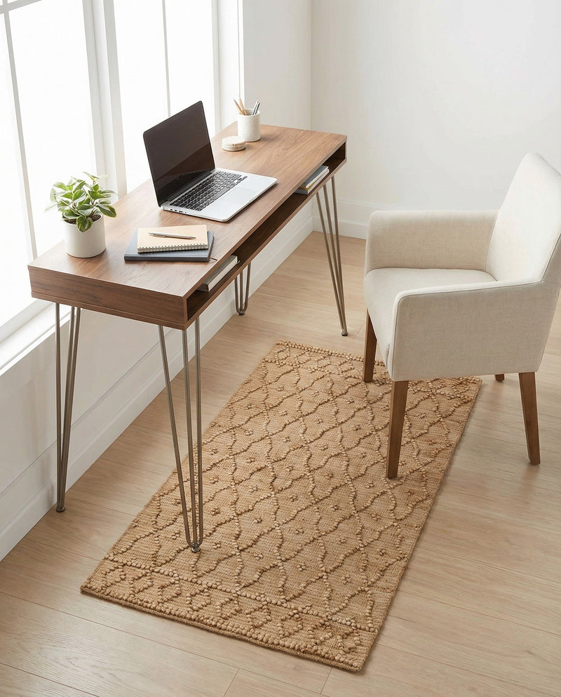 Savannah Weave Collection Area Rug - Serengeti Rectangle Natural  lifestyle 49
